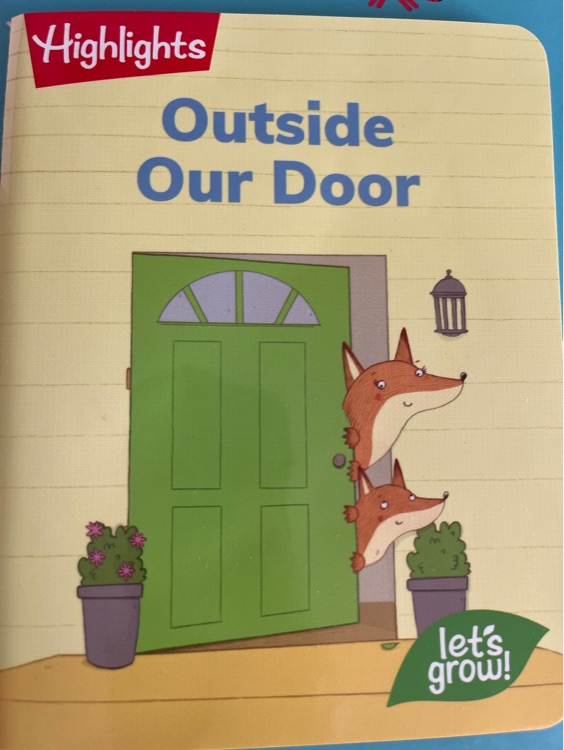 Let's grow Outside our door