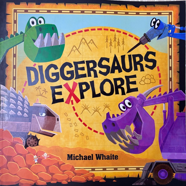 恐龍工程車-DIGGERSAURS EXPLORE