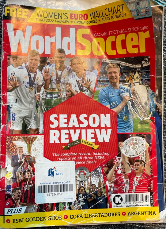 World soccer July 2022