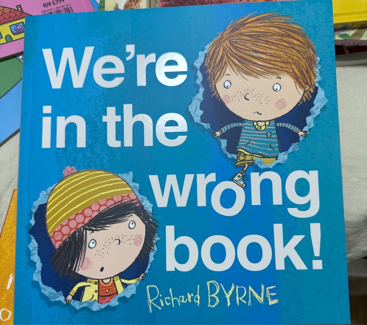 we are in the wrong book