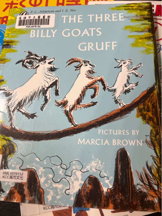 The three billy goats gruff(pictures by marcia brown