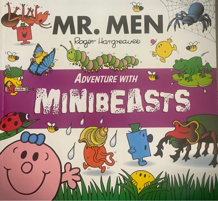 Mr. Man adventure with minibeasts