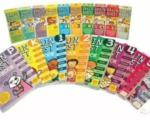 Brain Quest：在美国儿童教育类图书中销量第一，孩子按年级同步国际教育的一个“轻松”选择！