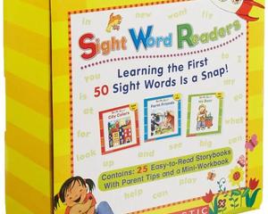 学乐Sight Word Readers：用这套初级英文常见词读本，帮孩子把sight words快速学起来！