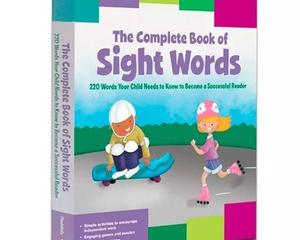The Complete Book of Sight Words：这是孩子学英语220个常用词最好用的一本书