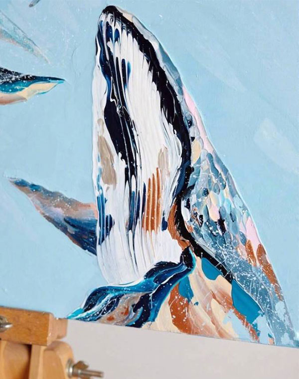 anastasia ablogina作品赏析【油画艺术留学作品推荐】 - 小花生