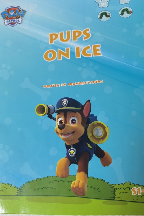 paw patrol pups on ice