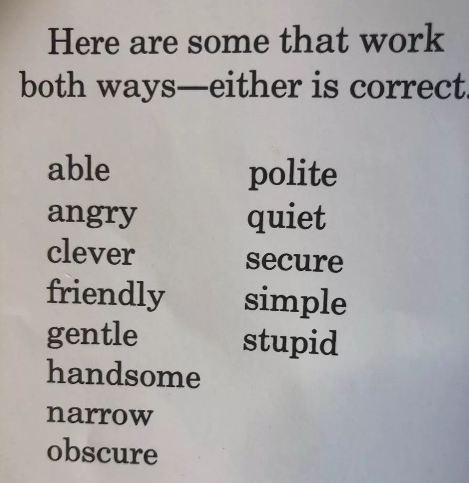 一本精美绘本带你学习形容词的方方面面