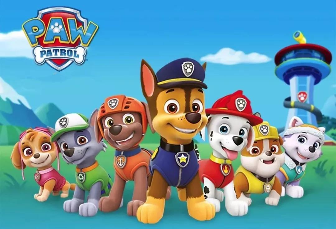 斑点狗marshall擅长火中急救;斗牛犬rubble精通工程机械;牧羊犬chase