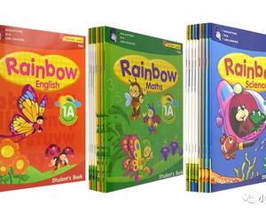 新加坡原版Rainbow练习册，数+科+英 “交叉式学科教育”，覆盖幼升小全阶段