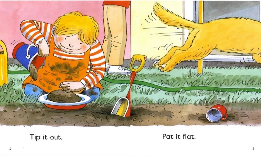 《牛津阅读树》英文版讲解24| 拓展阅读1  the mud pie - 小花生