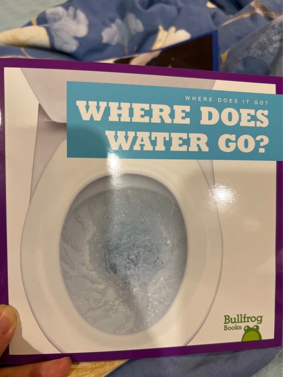 where does water go