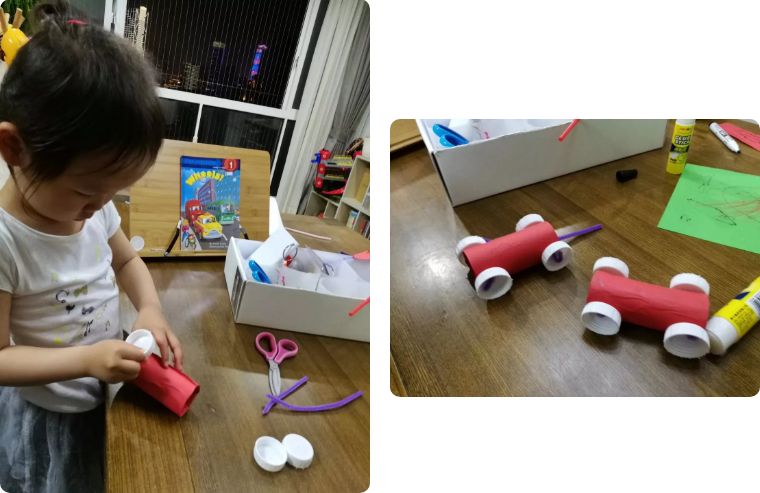 Diy创造生活小美好 实践3r家庭生活理念 学前陪伴之亲子diy篇 小花生