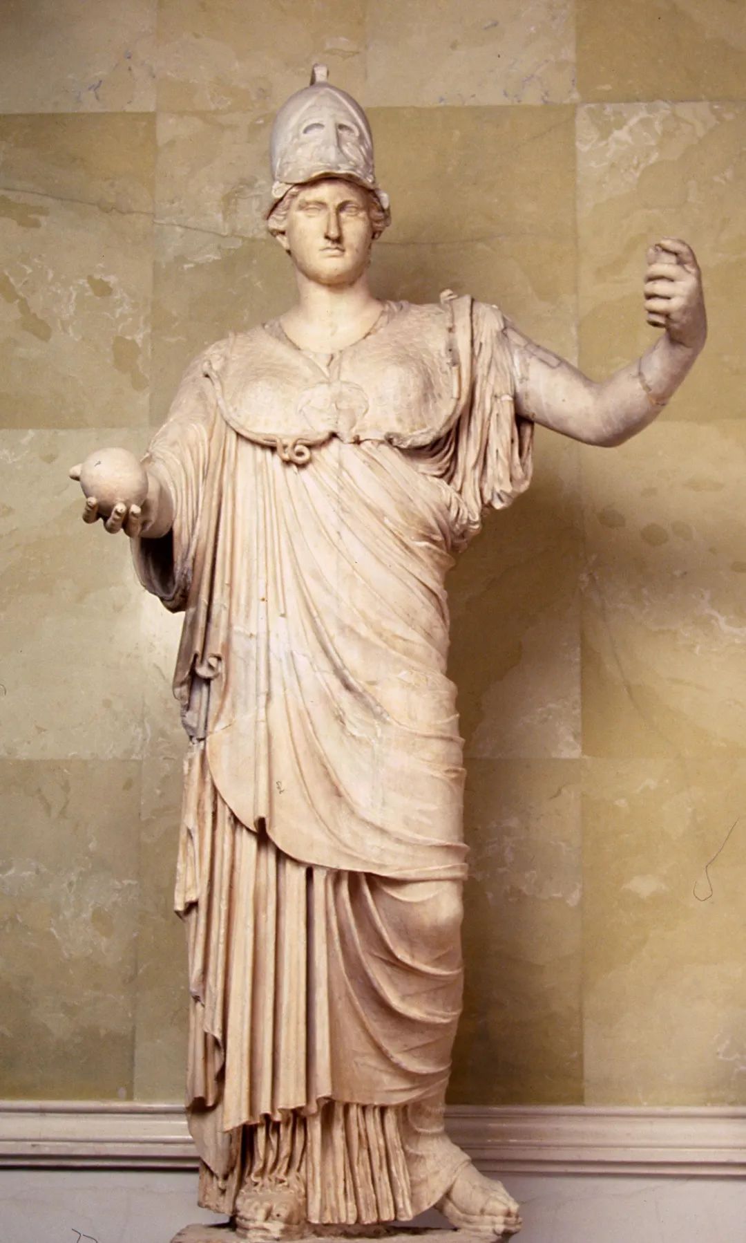 雅典娜女神像 作品图片