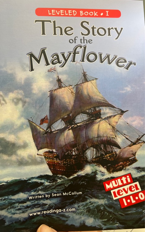 The story of the mayflower