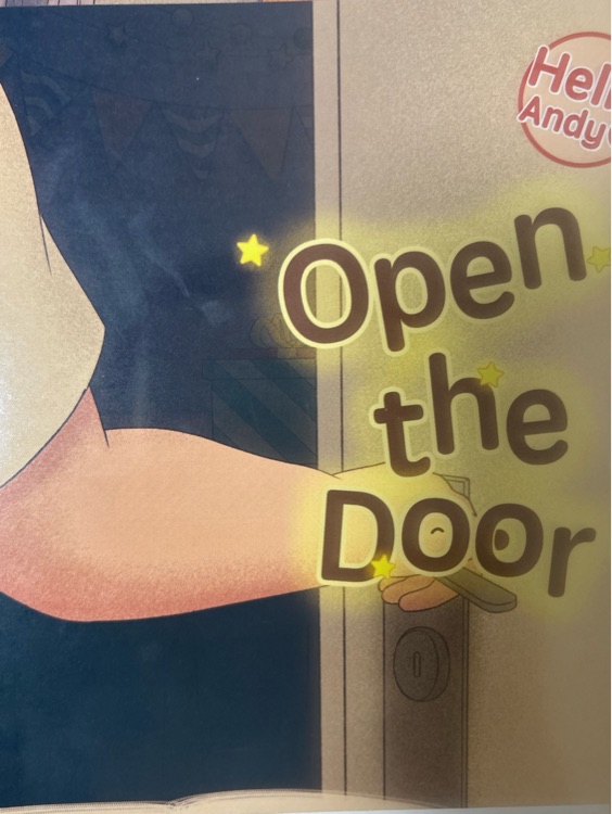 Hello Andy1 open the door