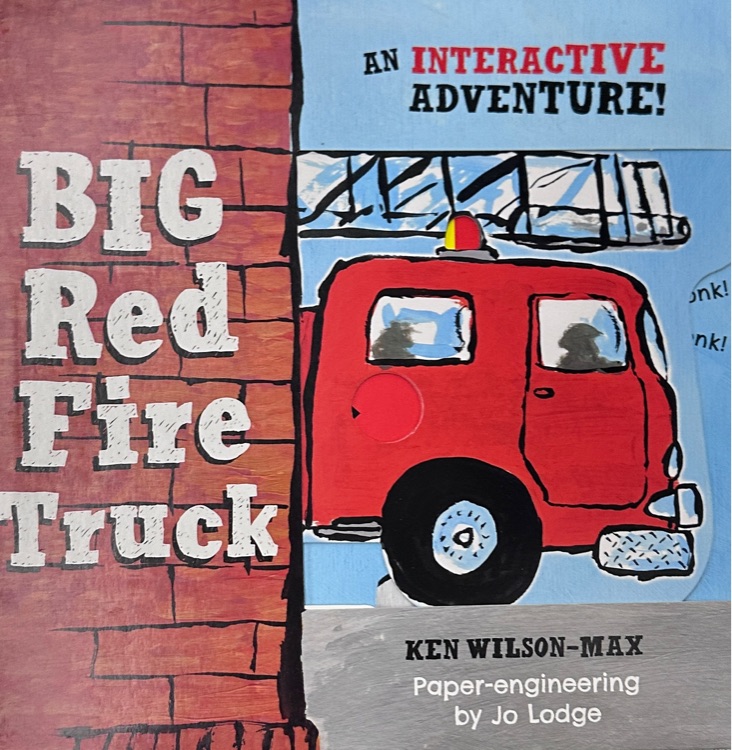 Big red fire truck