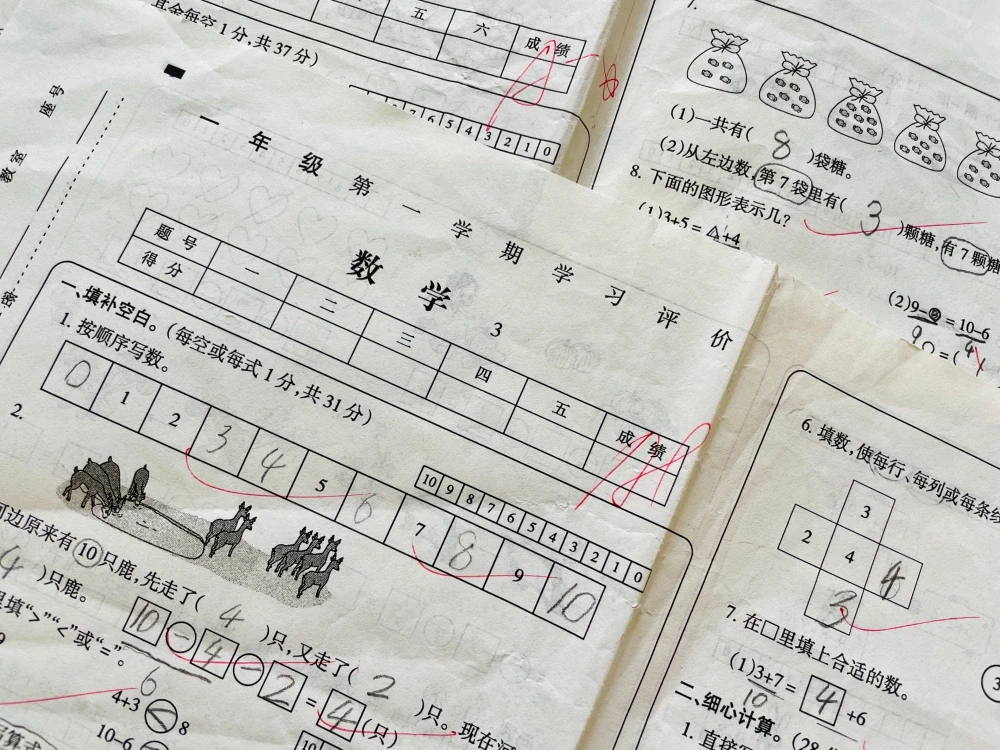 家有一年级小学生