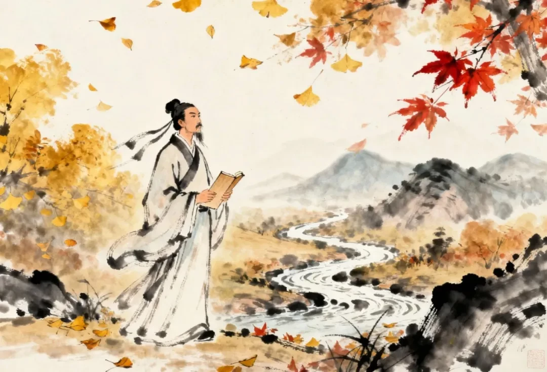 “自古逢秋悲寂寥