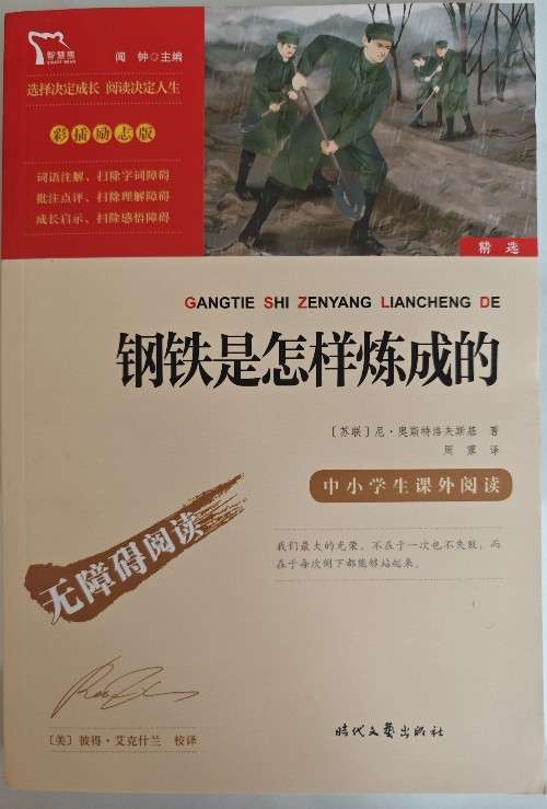 鋼鐵是怎樣煉成的(中小學(xué)課外閱讀 無障礙閱讀)八年級下冊閱讀 智慧熊圖書