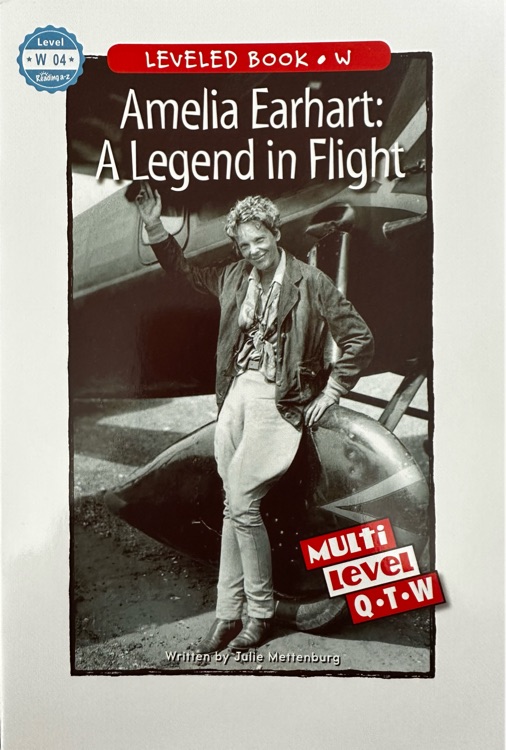 Amelia Earhart: A Legend in Flight (RAZ W)