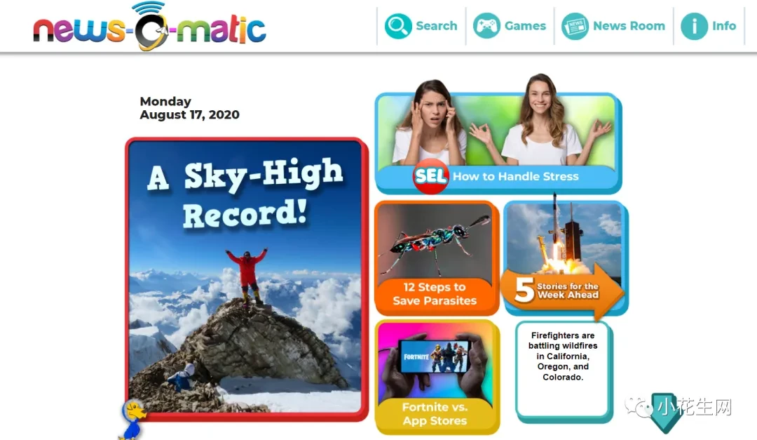 美国小学娃在看的