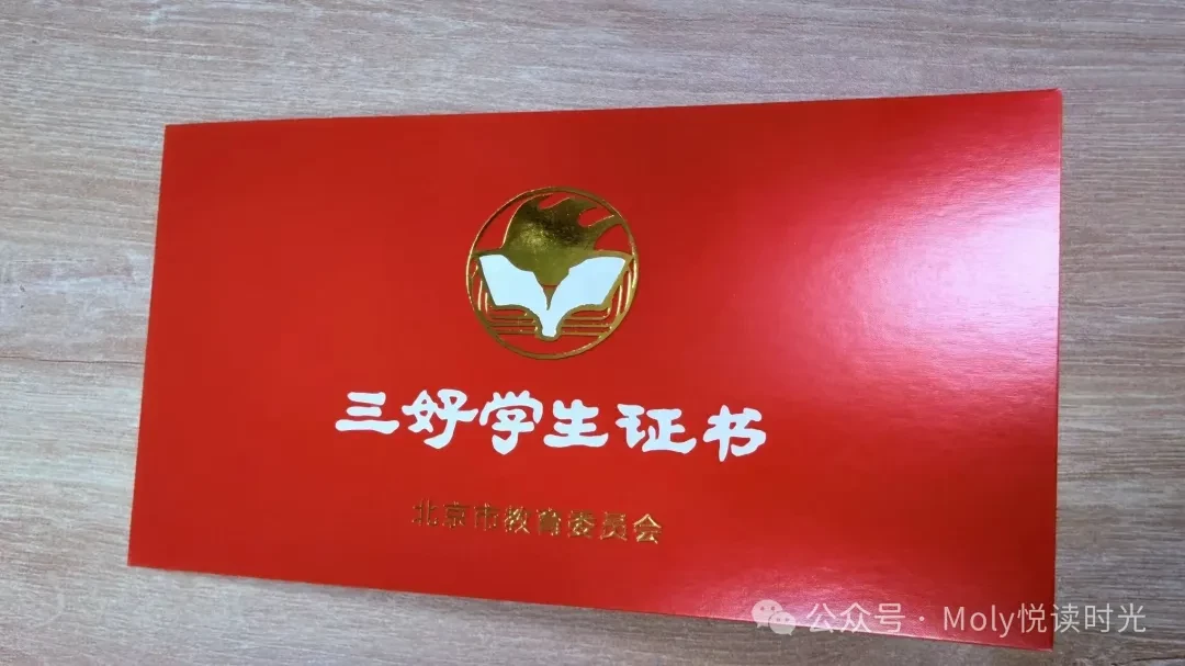 收到北京“市三好