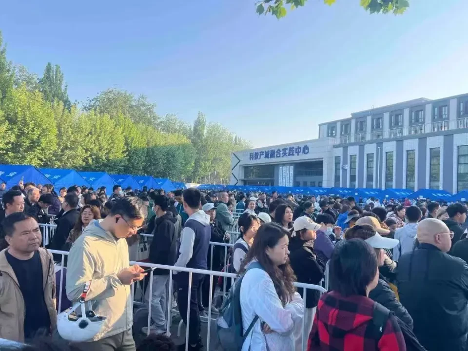 数十人竞争一个职