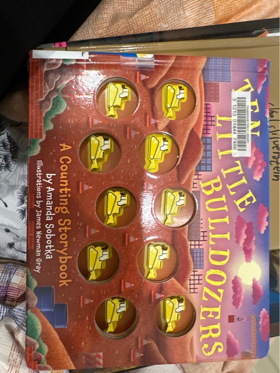 Ten little bull dozers