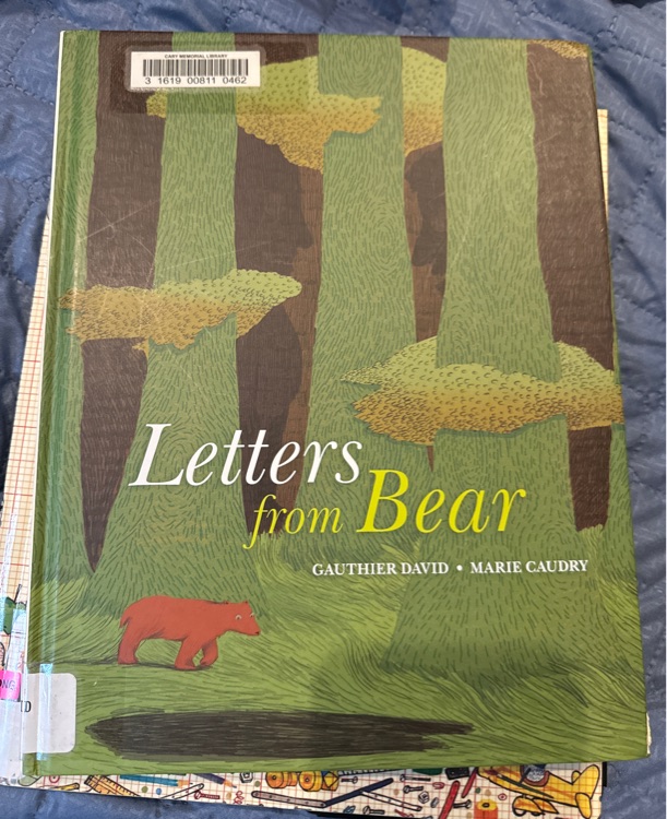 Letters from bear