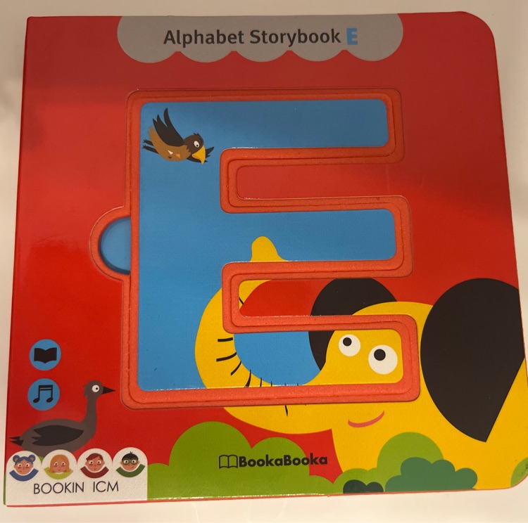 Alphabet storybook E