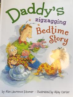 Daddy's zigzagging bedtime story