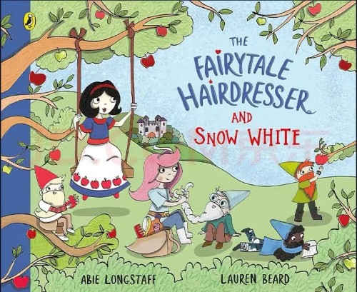 The fairytale hairdresser and snow white