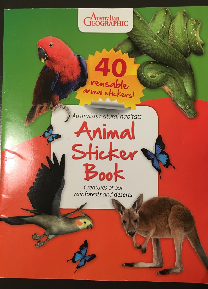 Animal Sticker Book