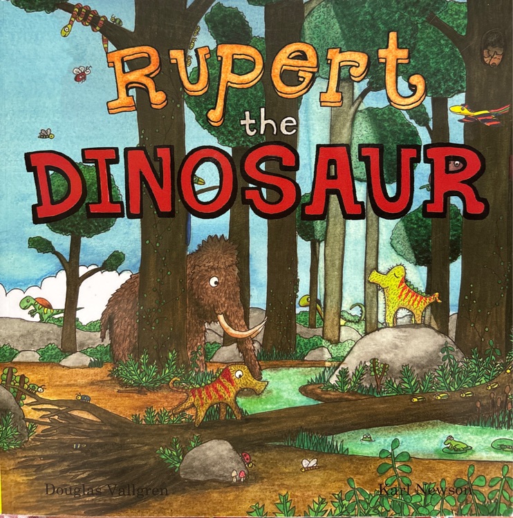 Rupert the dinosaur