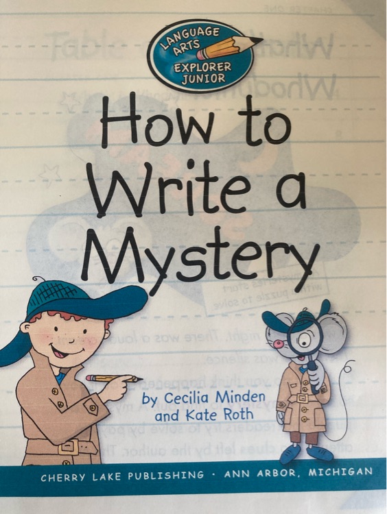 How to write a Mystery