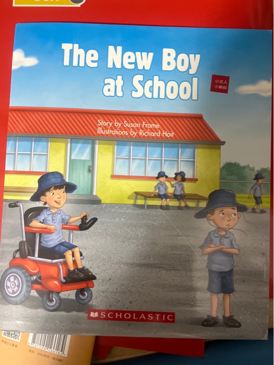 the new boy at school