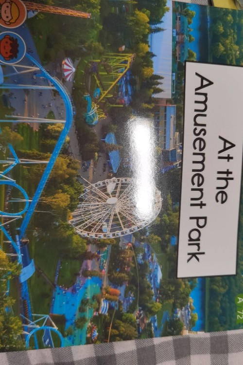 At the amusement park