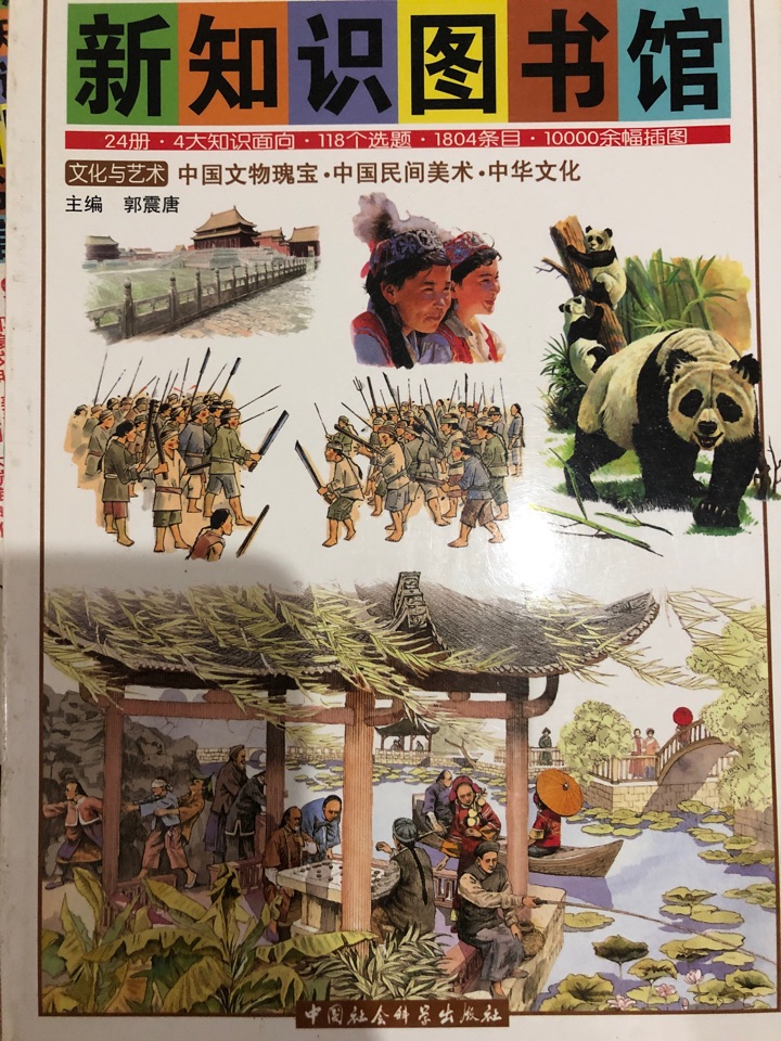 新知識圖書館: 文化與藝術(shù)(中國文物瑰寶·中國民間美術(shù)·中華文化)