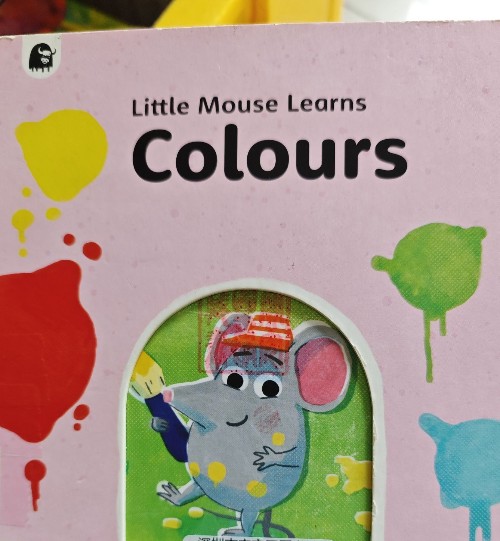 Little  mouse learns colors