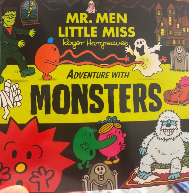 Mr Men Little Miss Adventure with monsters