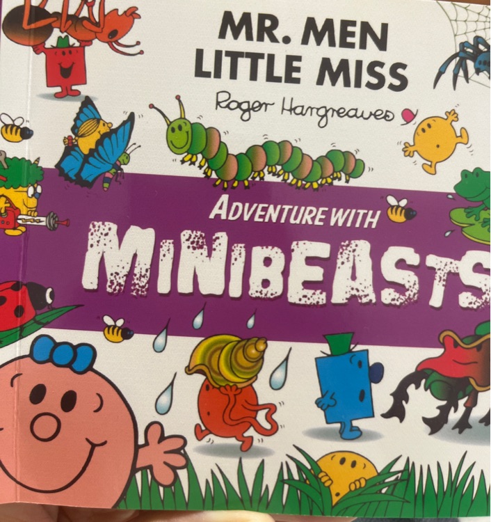 Mr men little miss adventure with minibeasts