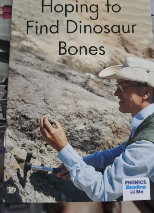 hoping to find dinosaur bones