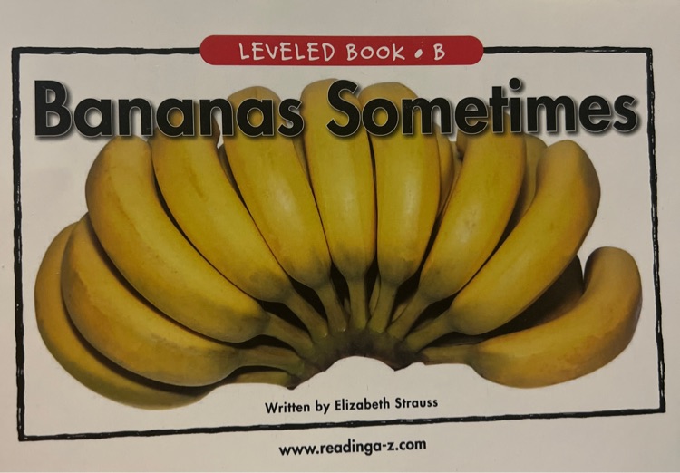 Banana sometimes