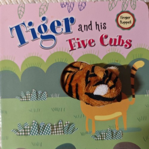 Tiger and his five cubs