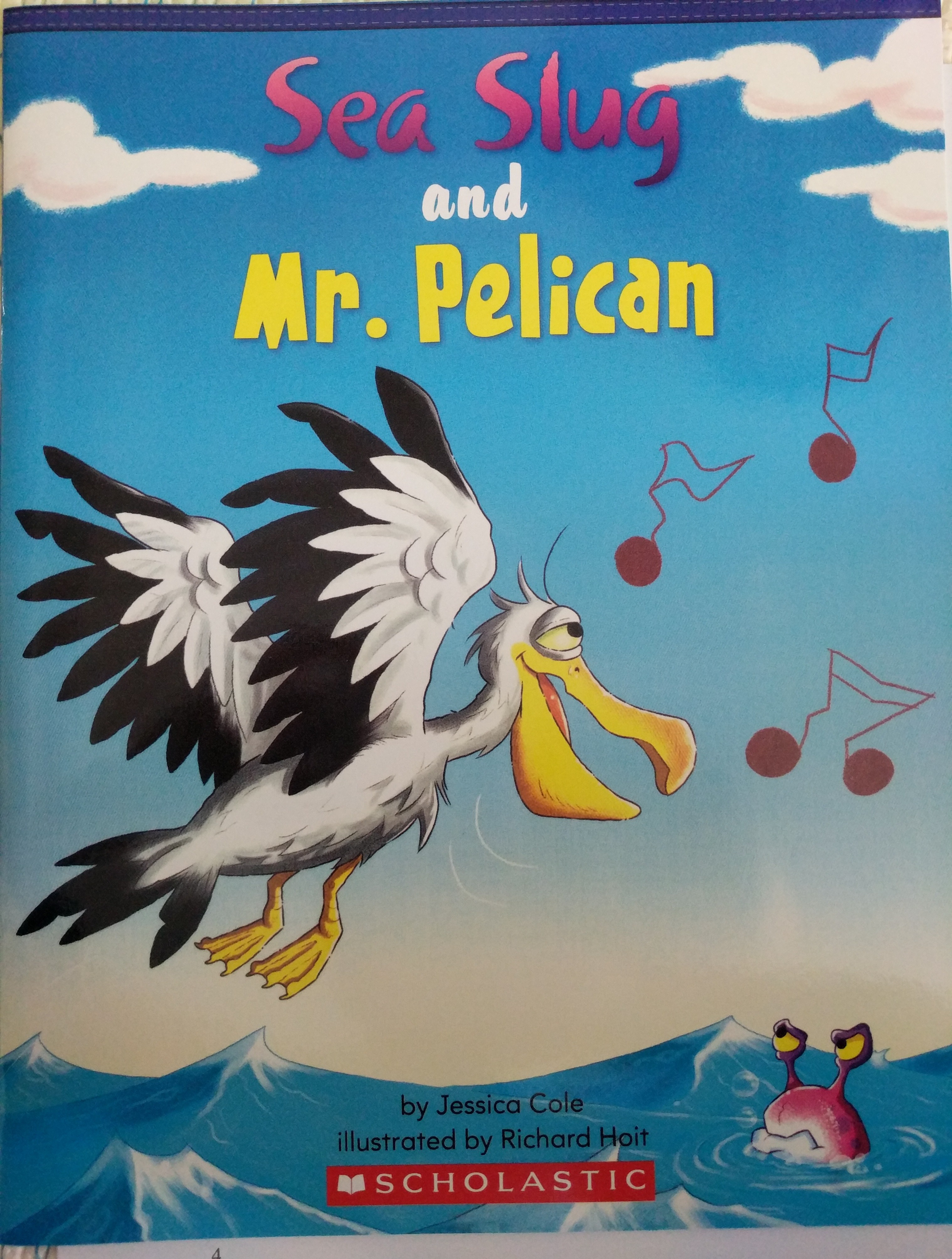 Sea slug and mr.pelican