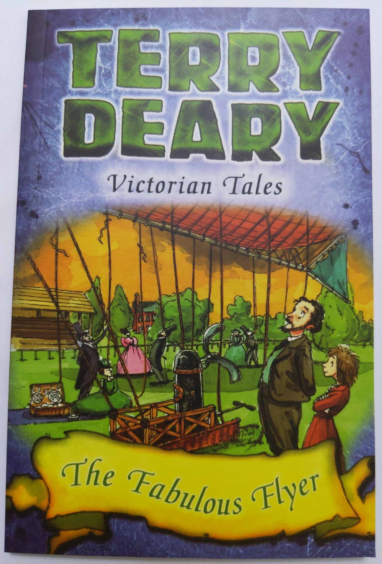 Terry Deary Victorian tales the fabulous flyer