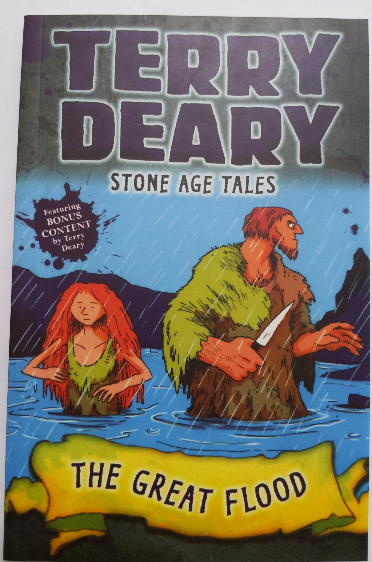 Terry Deary stone age tales the great flood