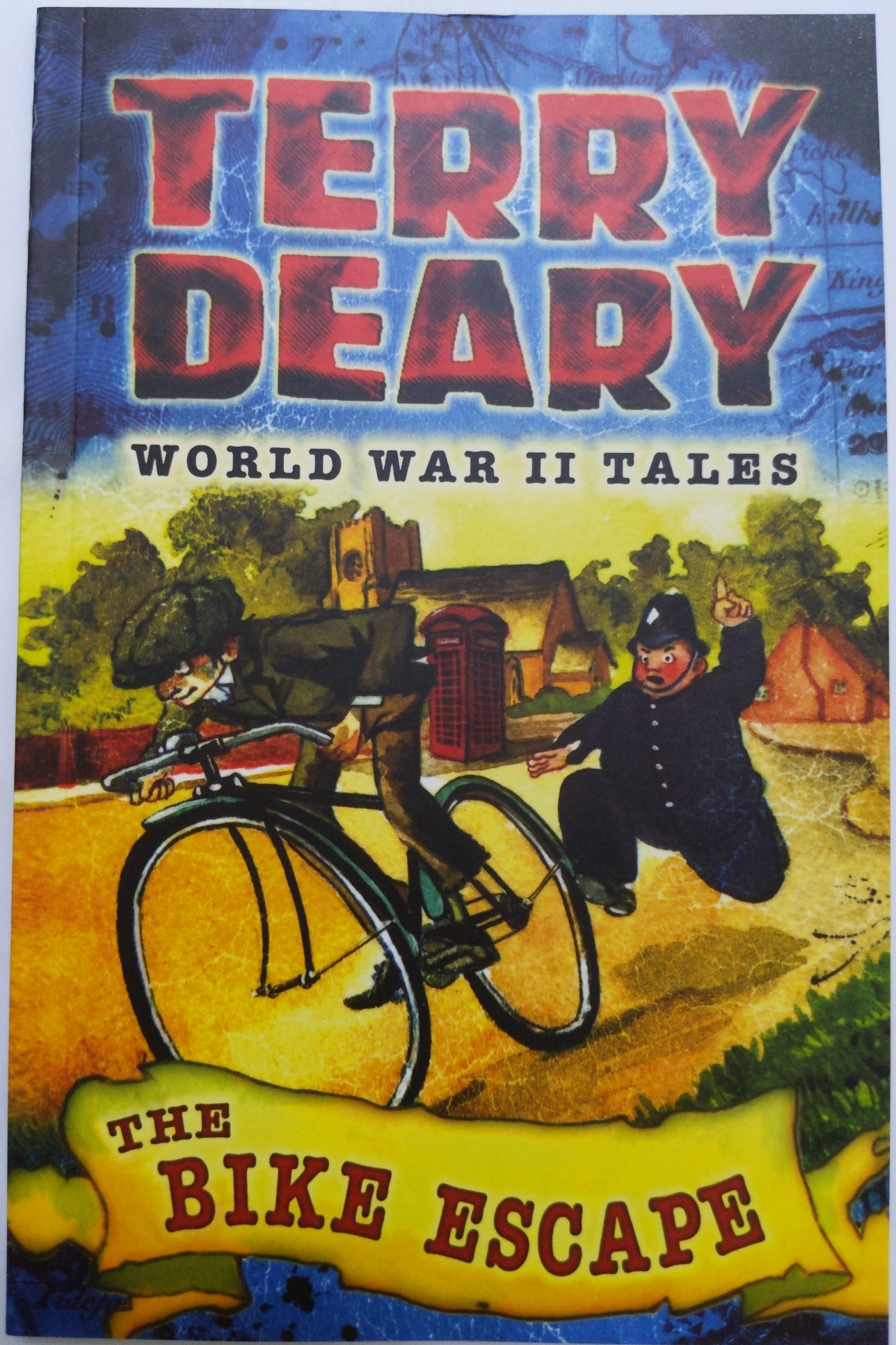 Terry Deary world war II tales the bike escape