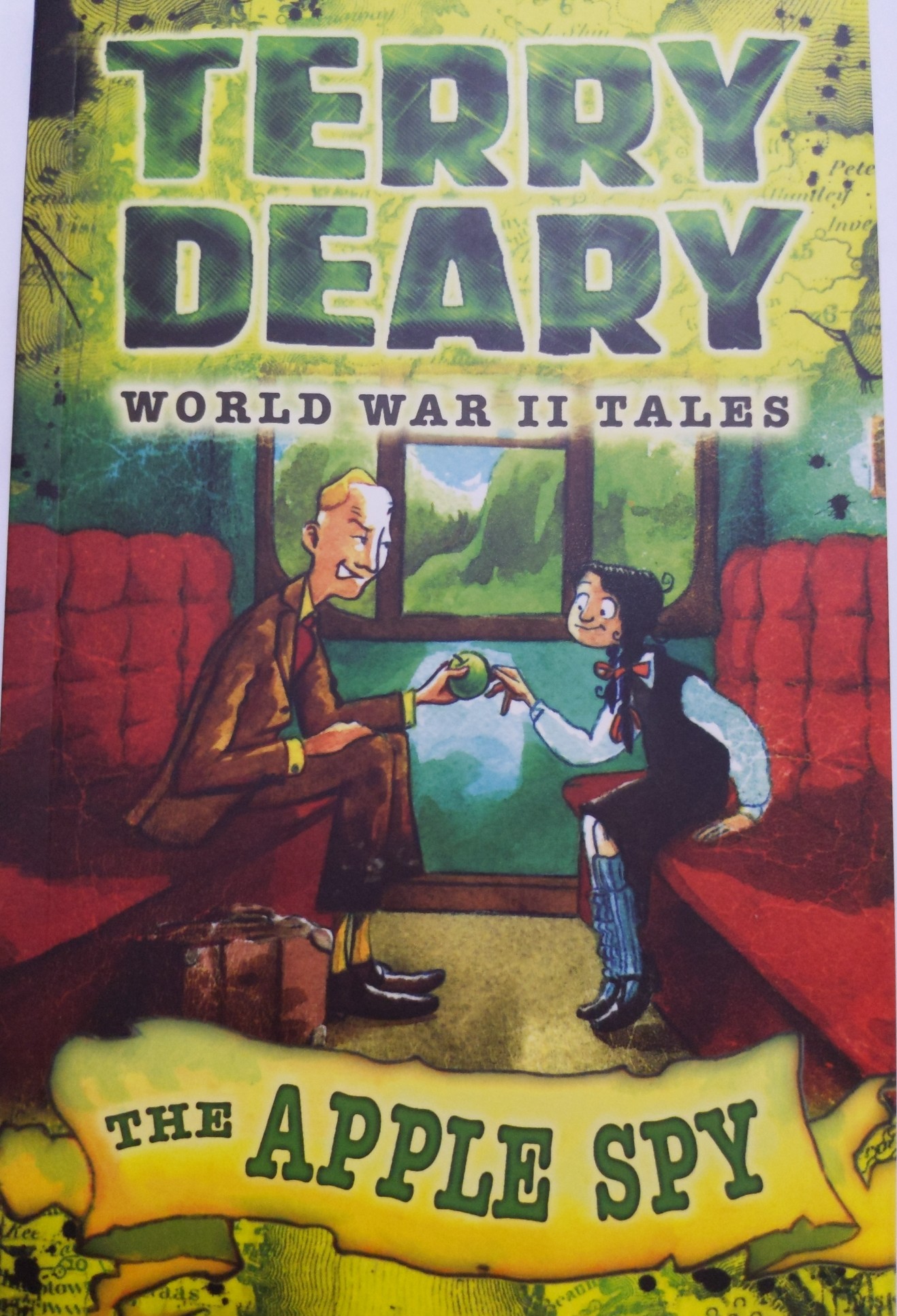 Terry Deary world war II tales the apple spy